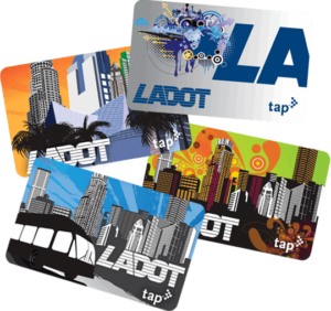 Picture of LADOT Transit TAP cards